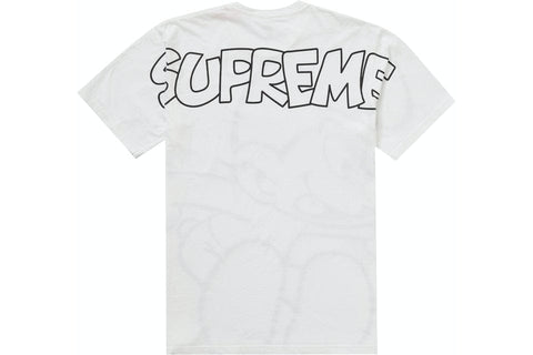 SUPREME CLOTHING SUPREME SMURF TEE WHITE