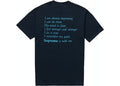 SUPREME CLOTHING SUPREME STAY POSITIVE TEE NAVY SUP-STPTNV
