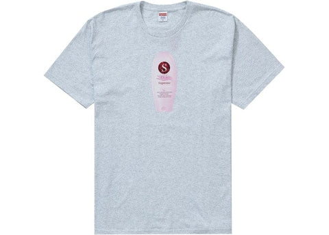 SUPREME CLOTHING SUPREME CREAM TEE GREY