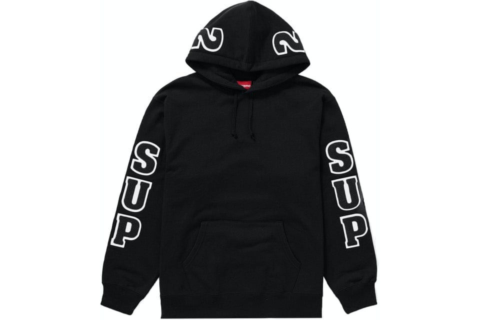 SUPREME CLOTHING SUPREME CHENILLE SWEATER BLACK