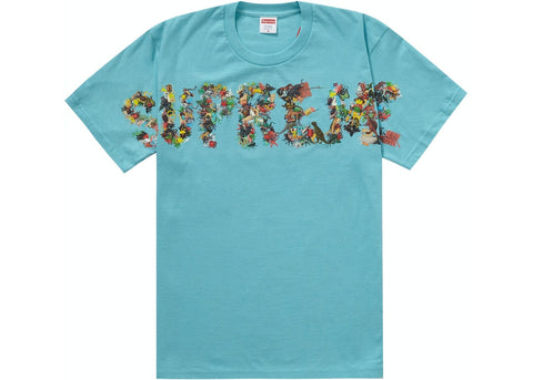 SUPREME CLOTHING SUPREME TOY PILE TEE TEAL
