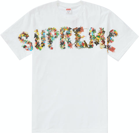 SUPREME CLOTHING SUPREME TOY PILE TEE WHITE