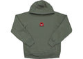 Supreme Clothing VAMPIRE HOODED SWEATSHIRT OLIVE VFW19O