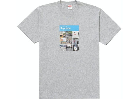 SUPREME CLOTHING SUPREME VERIFY TEE GREY FW20