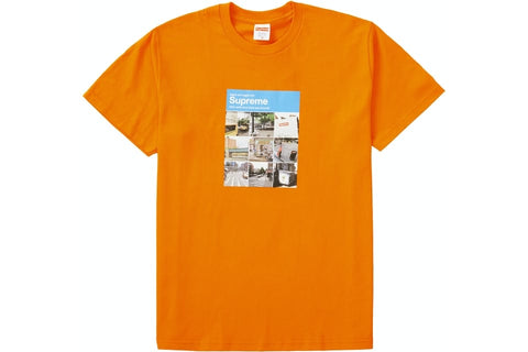 SUPREME CLOTHING SUPREME VERIFY TEE ORANGE pXBazT9w6