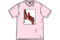 SUPREME CLOTHING SUPREME WATER PISTOL TEE PINK