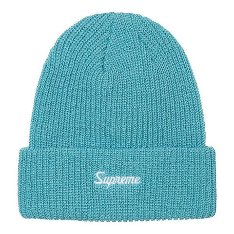 SUPREME ACCESSORIES SUPREME LOOSE GAUGE BEANIE SLATE