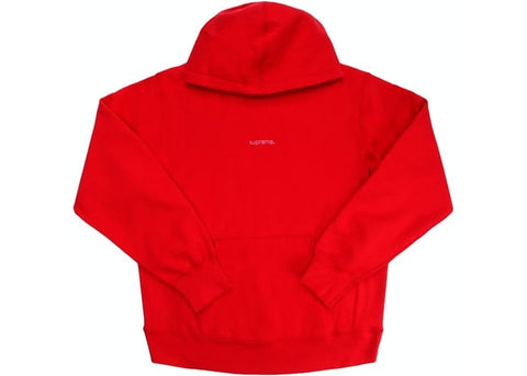 SUPREME CLOTHING SUPREME TRADE LOGO HOODIE RED