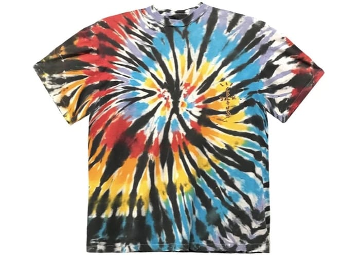 Travis Scott Clothing TRAVIS HIGHEST IN THE ROOM TEE TIE DYE