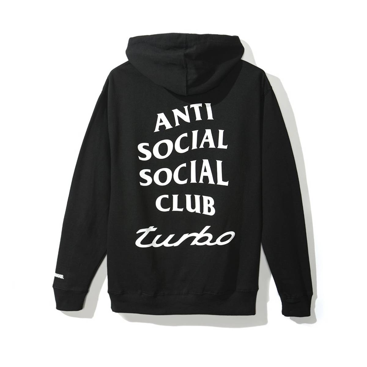 ANTI SOCIAL SOCIAL CLUB CLOTHING ANTI SOCIAL SOCIAL CLUB TURBO HOODIE BLACK
