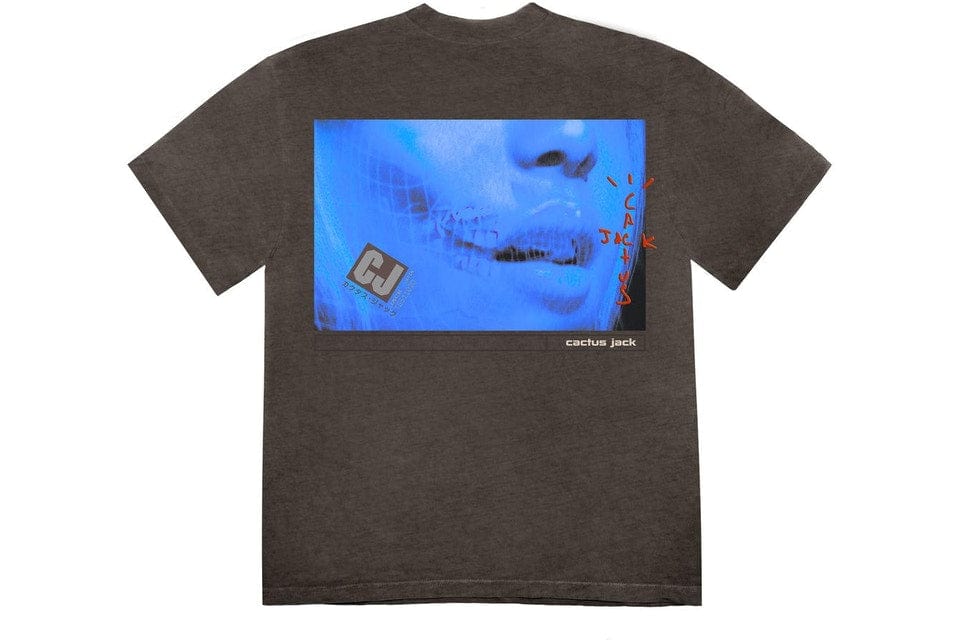 TRAVIS SCOTT CLOTHING TRAVIS SCOTT CJ DIGITAL GIRL T-SHIRT PEPPER BROWN