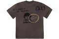 TRAVIS SCOTT CLOTHING TRAVIS SCOTT CACTUS JACK FOR FRAGMENT HIROSHI TEE BROWN