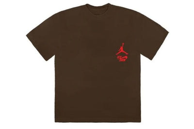 TRAVIS SCOTT CLOTHING TRAVIS SCOTT X JORDAN CACTUS JACK HIGHEST T-SHIRT BRUN