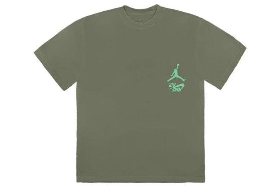 TRAVIS SCOTT CLOTHING TRAVIS SCOTT X JORDAN CACTUS JACK HIGHEST T-SHIRT OLIVE