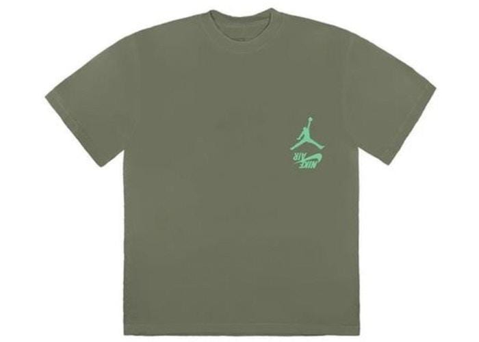 TRAVIS SCOTT Clothing TRAVIS X JORDAN Highest T Shirt Olive