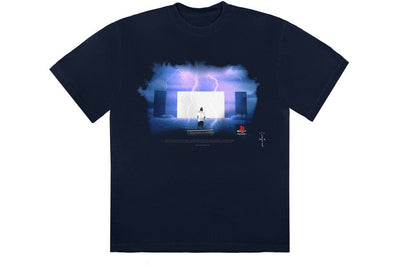 TRAVIS SCOTT CLOTHING TRAVIS SCOTT MONOLITH NIGHT T-SHIRT BLACK