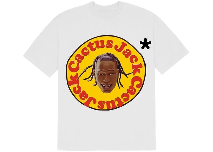 TRAVIS SCOTT CLOTHING TRAVIS SCOTT X CPFM X MCDONALD'S 60 SECONDS T-SHIRT WHITE