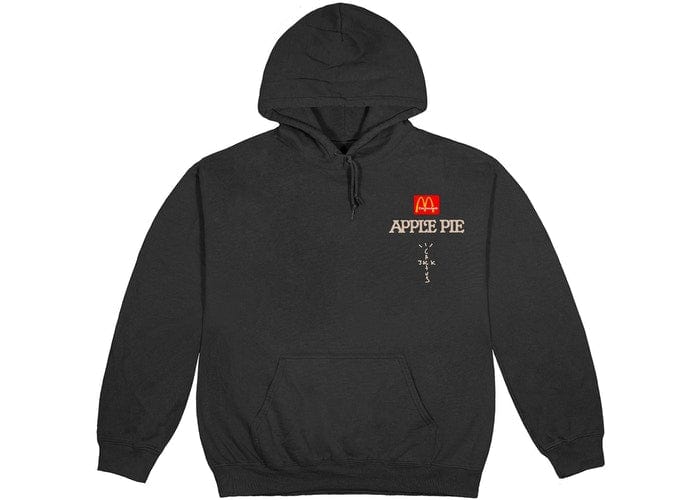 TRAVIS SCOTT CLOTHING TRAVIS SCOTT X MCDONALD'S APPLE PIE HOODIE BLACK TS-XMAPHWSBK