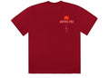 TRAVIS SCOTT CLOTHING TRAVIS SCOTT X MCDONALD'S APPLE PIE T-SHIRT RED