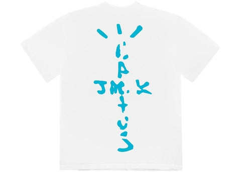 TRAVIS SCOTT CLOTHING TRAVIS SCOTT X MCDONALD'S JACK SMILE T-SHIRT WHITE