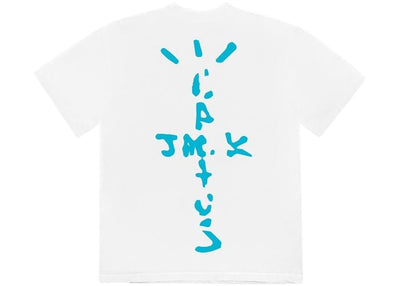 TRAVIS SCOTT CLOTHING TRAVIS SCOTT X MCDONALD'S JACK SMILE T-SHIRT BLANC