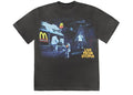 TRAVIS SCOTT CLOTHING TRAVIS SCOTT X MCDONALDS LIVE FROM UTOPIA T-SHIRT BLACK