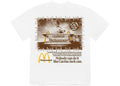 TRAVIS SCOTT CLOTHING TRAVIS SCOTT X MCDONALD'S VINTAGE ACTION T-SHIRT WHITE