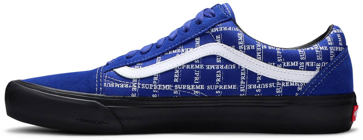 CHAUSSURES VANS VANS X SUPREME OLD SKOOL PRO ROYAL VN0A45JC2YX