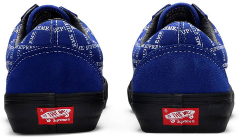 VANS SHOES VANS X SUPREME OLD SKOOL PRO ROYAL VN0A45JC2YX