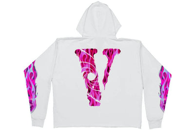 VLONE CLOTHING VLONE VICE HOODIE WHITE