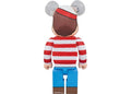 BEARBRICK ACCESSORIES BEARBRICK WALLY 400% RED/WHITE