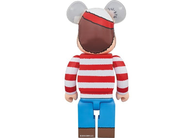 BEARBRICK ACCESSORIES BEARBRICK WALLY 400% RED/WHITE