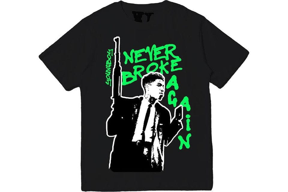 VLONE CLOTHING VLONE X YOUNGBOY NBA MY WINDOW TEE BLACK