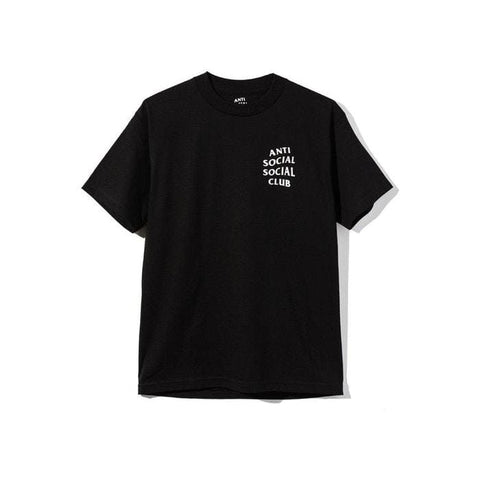 ANTI SOCIAL SOCIAL CLUB Clothing ANTI SOCIAL SOCIAL CLUB LOGO TEE BLACK