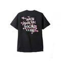 ANTI SOCIAL SOCIAL CLUB Clothing ANTI SOCIAL SOCIAL CLUB CHERRY BLOSSOM TEE BLACK