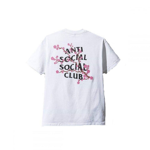 ANTI SOCIAL SOCIAL CLUB Clothing ANTI SOCIAL SOCIAL CLUB CHERRY BLOSSOM TEE WHITE
