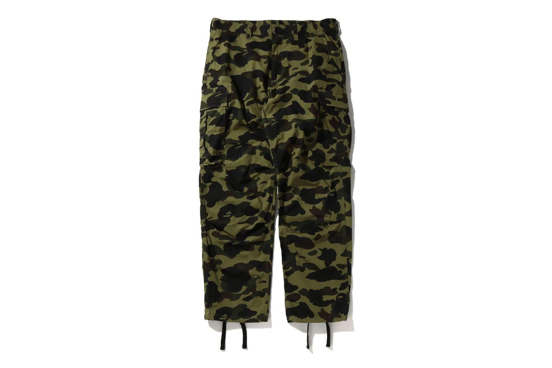 BAPE 1st Camo Cargo Pants SS22 Green