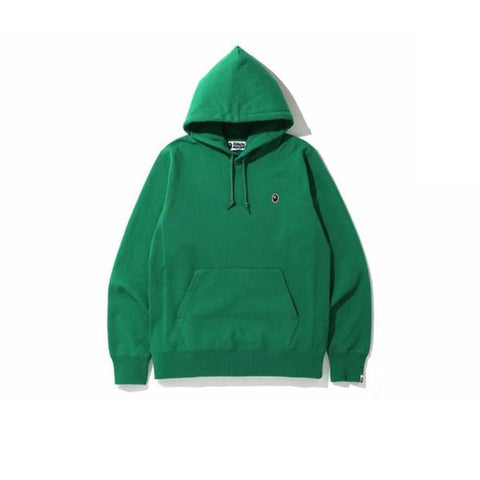 BAPE CLOTHING BAPE SMALL HEAD HOODIE GREEN