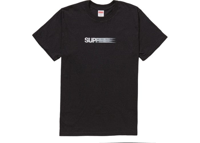 Vêtements SUPREME SUPREME MOTION LOGO TEE SS20 BLACK