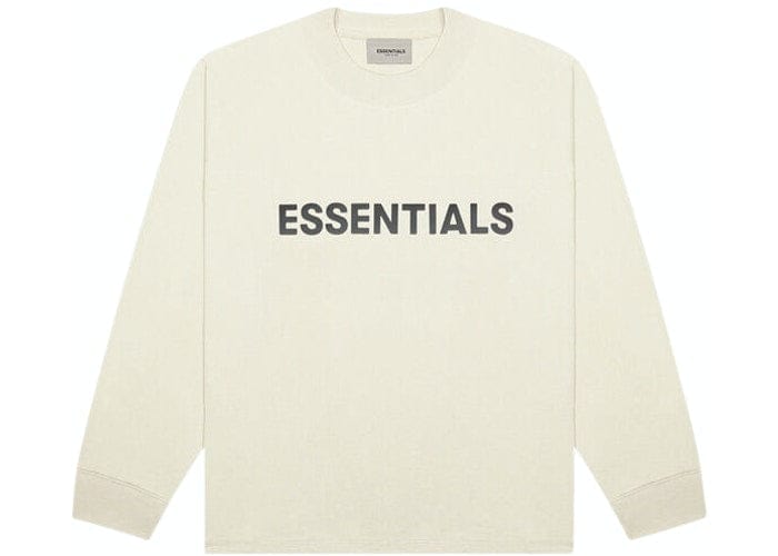 ESSENTIALS CLOTHING ESSENTIALS FOG 3D SILICON LONG SLEEVE BUTTERCREAM