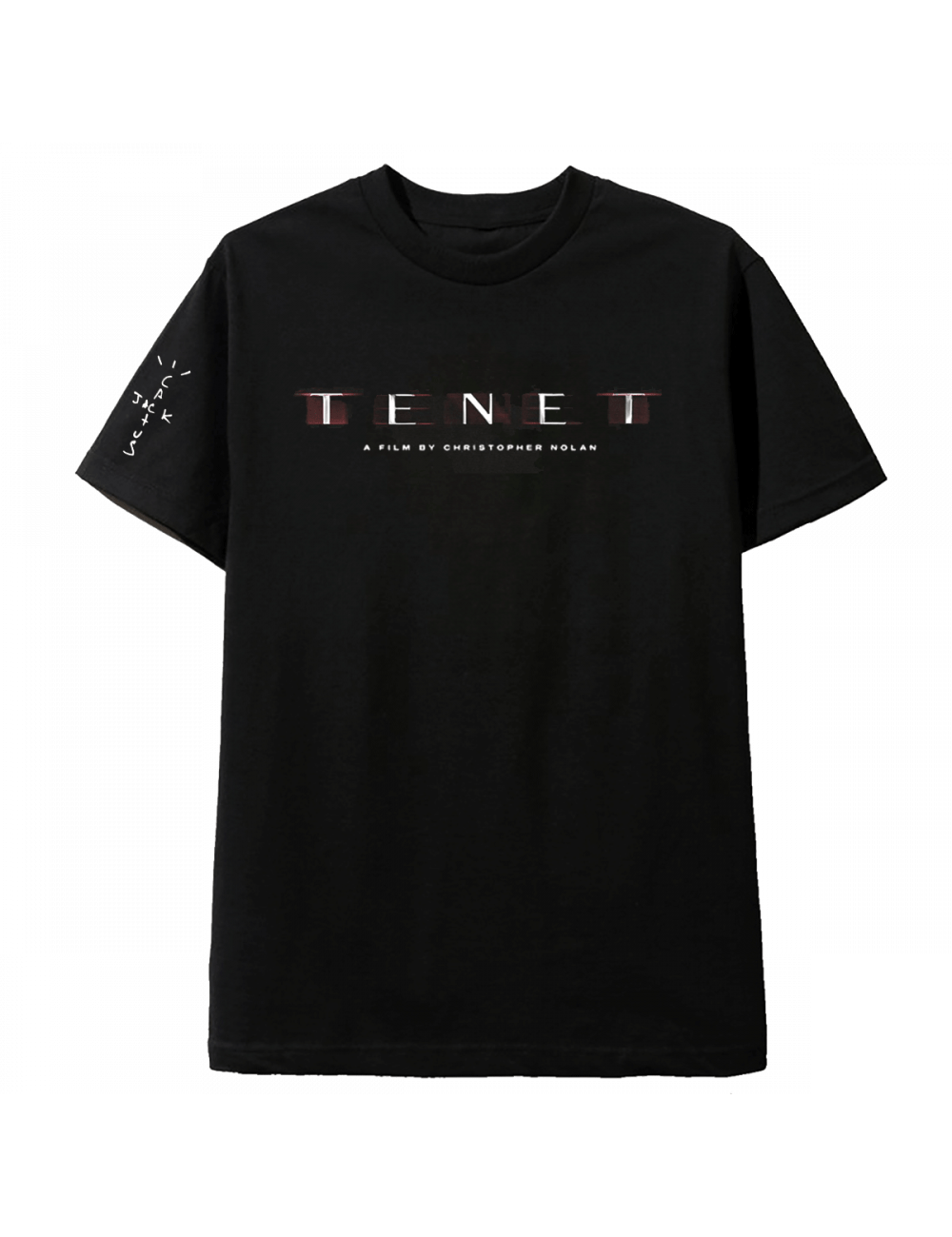 TRAVIS SCOTT CLOTHING TRAVIS SCOTT TENET T-SHIRT BLACK