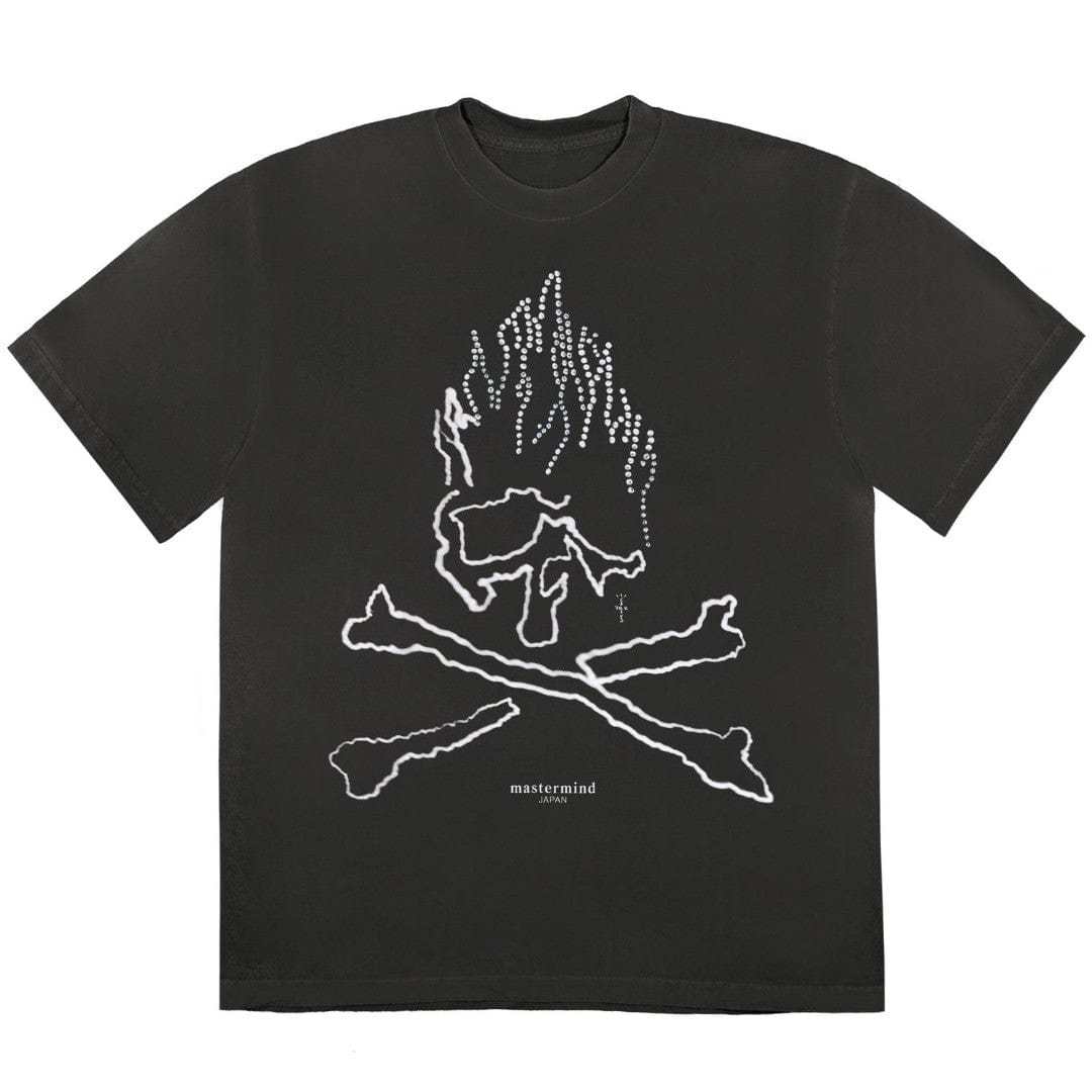 TRAVIS SCOTT CLOTHING TRAVIS SCOTT CACTUS JACK FOR MASTERMIND SKULL TEE BLACK