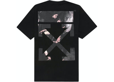 OFF WHITE CLOTHING OFF WHITE CARAVAGGIO ARROW BLACK TEE