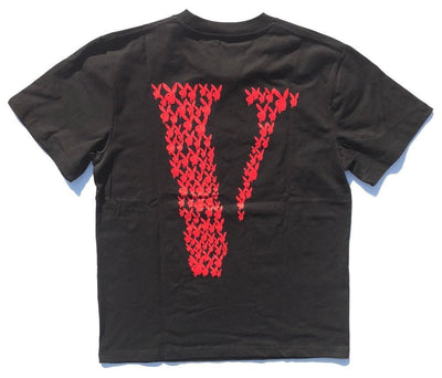 VLONE CLOTHING VLONE X PLAYBOY TEE ROUGE