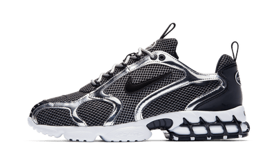 NIKE SHOES AIR ZOOM SPIRIDON CAGED STUSSY PURE PLATINUM CU1854 001