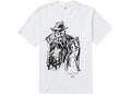 SUPREME CLOTHING SUPREME YOHJI YAMAMOTO SCRIBBLE PORTRAIT TEE WHITE