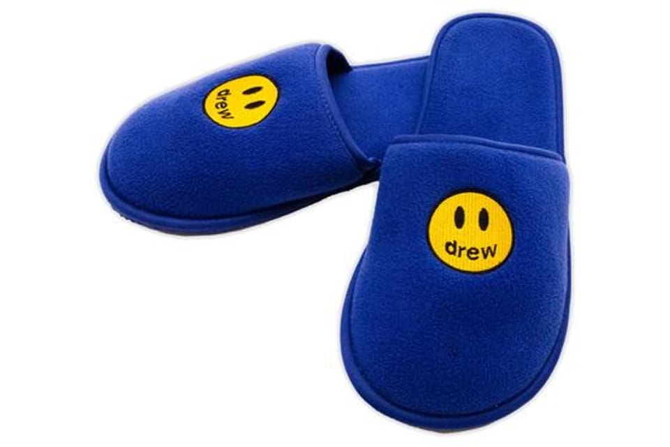 DREW HOUSE ACCESSORIES DREW HOUSE MASCOT SLIPPERS ROYAL BLUE
