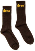 DREW HOUSE ACCESSORIES DREW HOUSE SCRIBBLE SOCKS BLACK HeTu_MOox