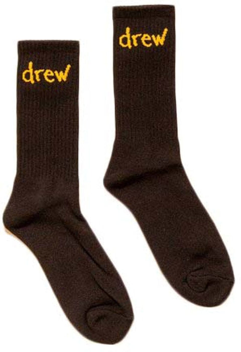 DREW HOUSE ACCESSORIES DREW HOUSE SCRIBBLE SOCKS BLACK HeTu_MOox
