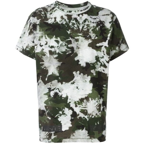 OFF WHITE CLOTHING OFF WHITE CAMOUFLAGE TEE